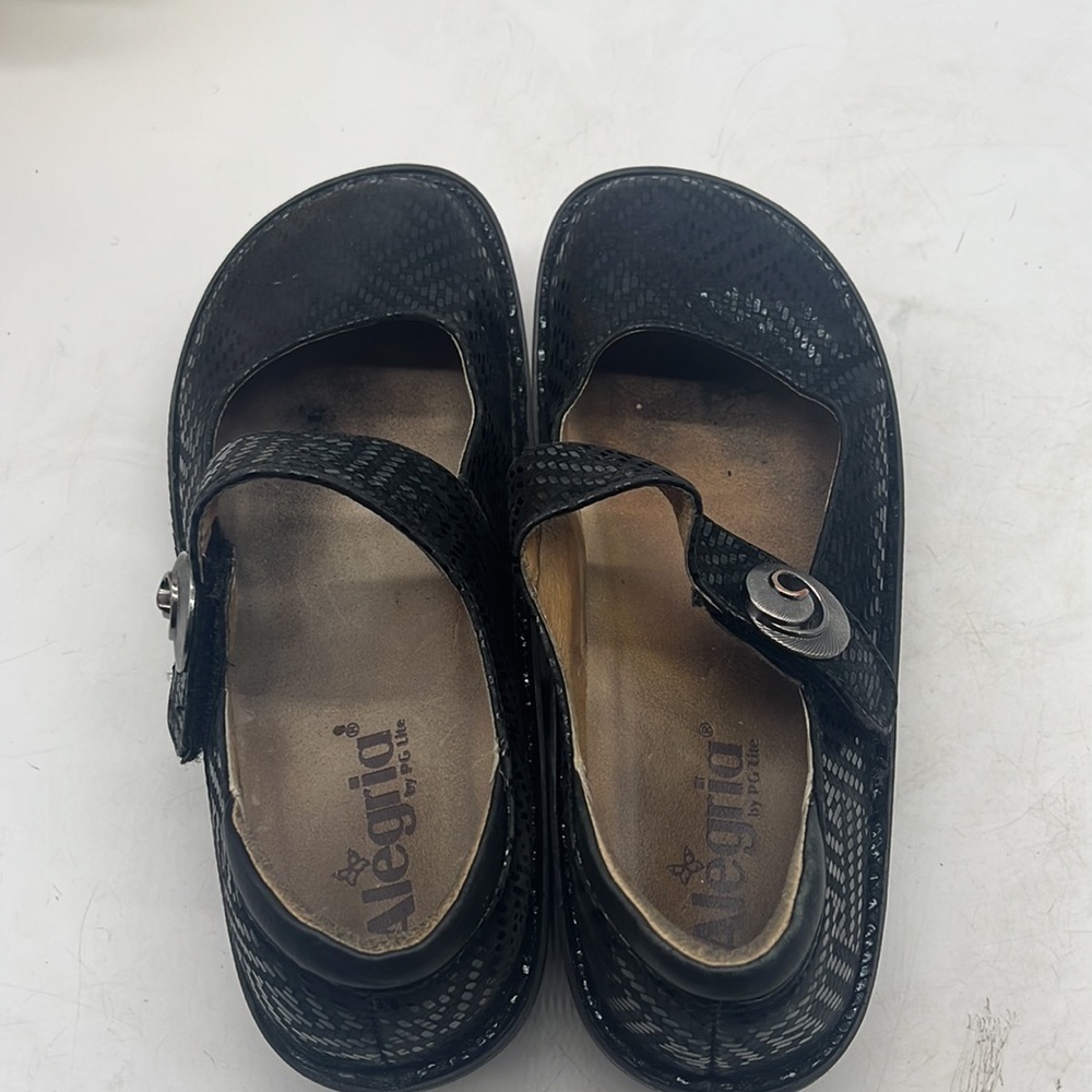 Alegria PAL - 630 Black Patterened Maryjand Size EU 37 ALE4306 - Picture 5 of 8